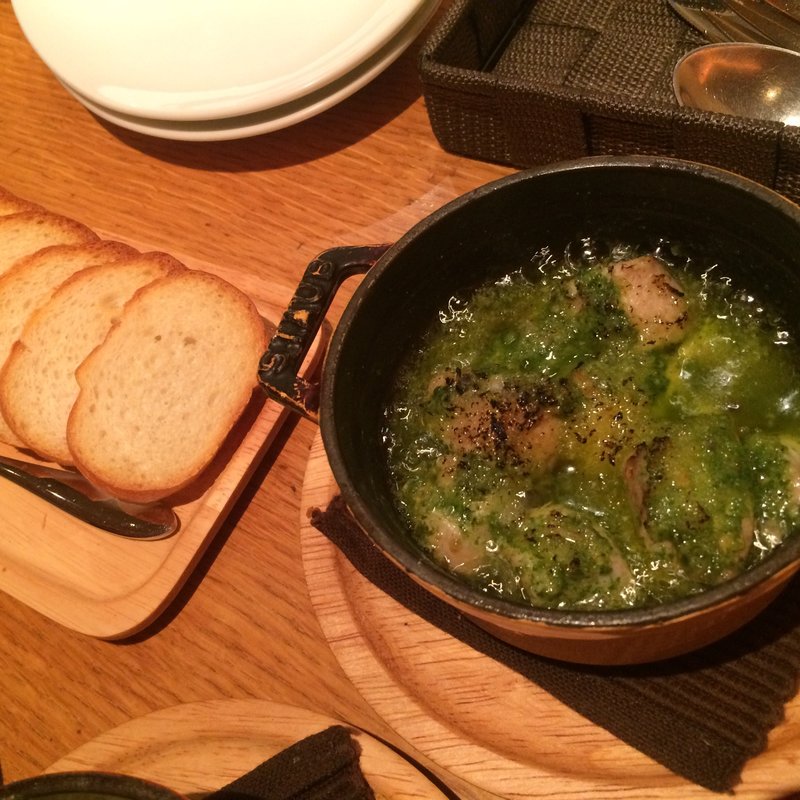 サケ白子アヒージョ(キュイジーヌ MA)