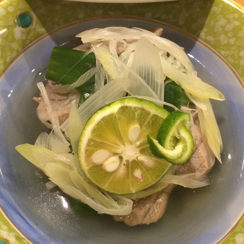 中トロ九条葱のサッパリ煮(すし和食のお店田まい （たまい）)