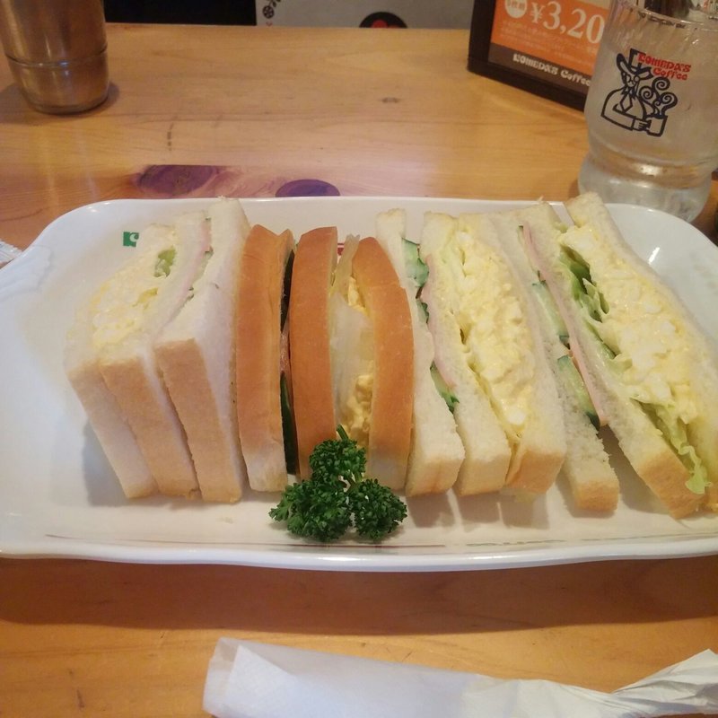 ミックスサンド(コメダ珈琲店 横浜西口北幸店)