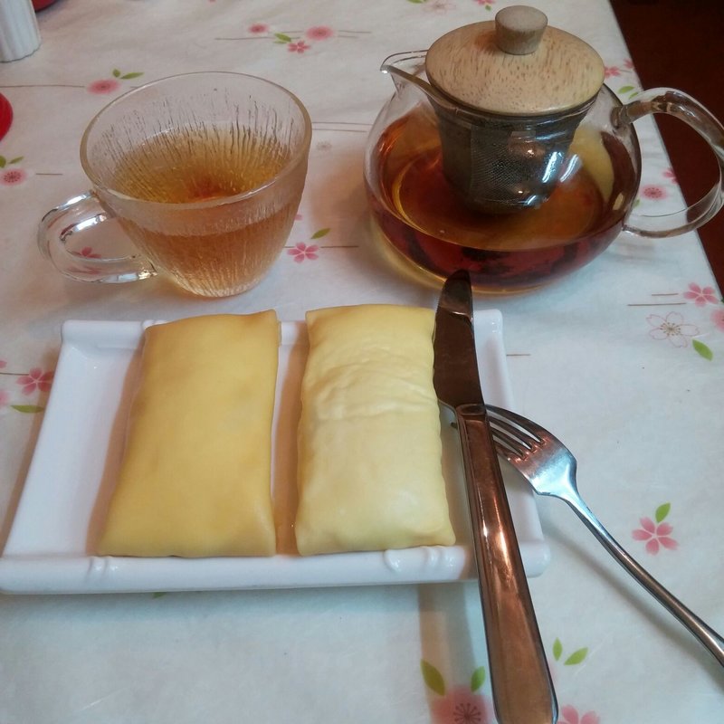 フルーツ入りパンケーキ+本日のお茶(糖匯 )