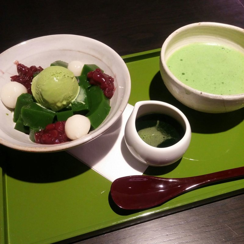 抹茶ゼリー