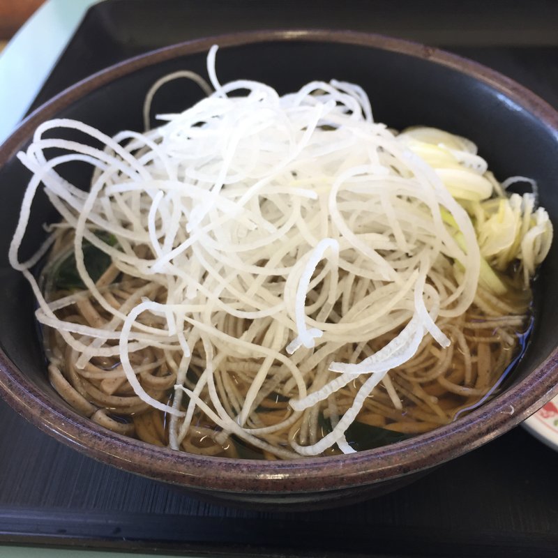 せんどそば(道の駅 なるさわ 軽食堂)