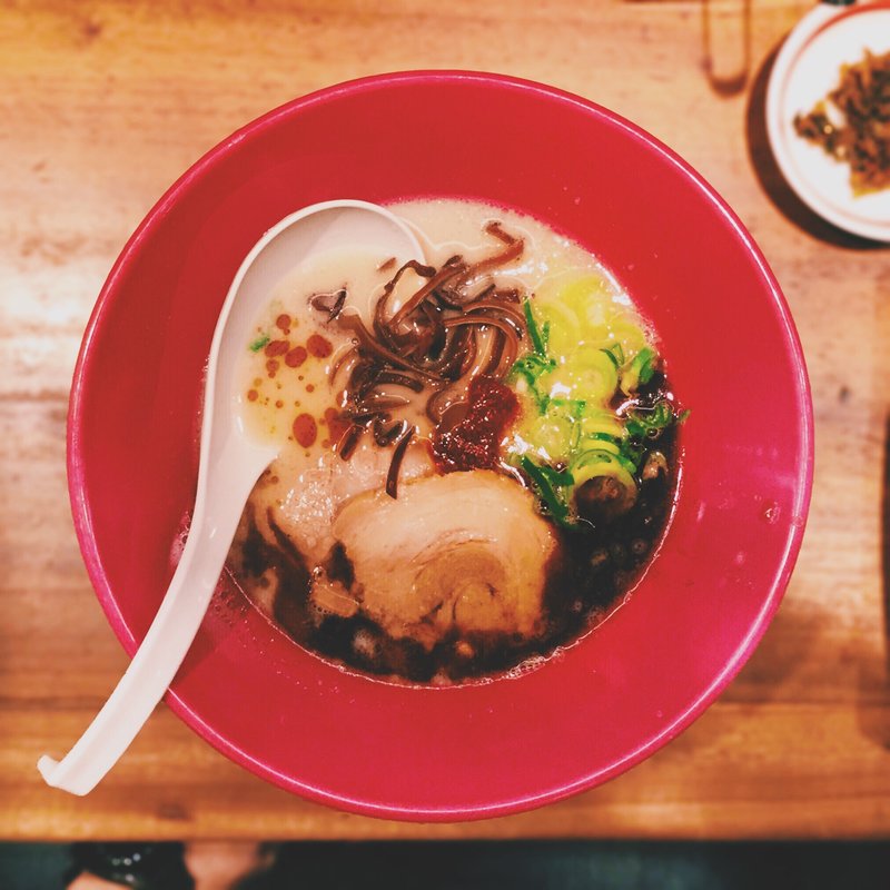 赤丸新味(博多 一風堂 錦小路店 （いっぷうどう）)