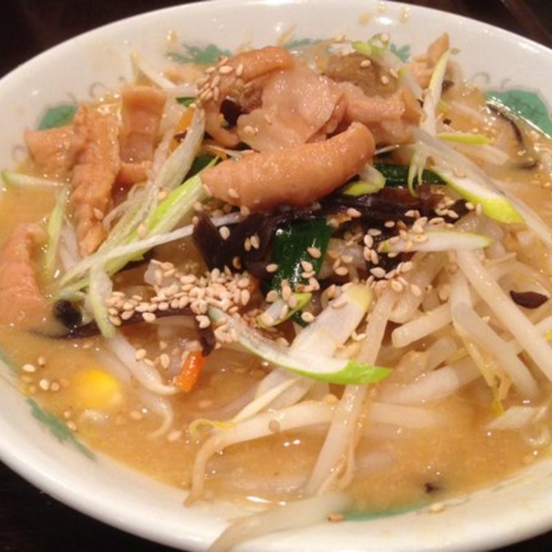 モツラーメン(鳥八 )