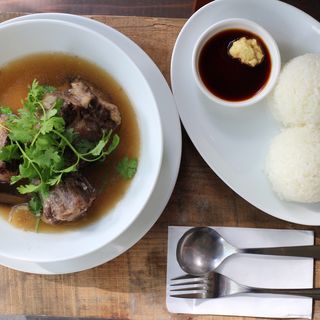 Oxtail Soup with Rice (WAVES BURGER 名駅南店 （ウェーブスバーガー）)