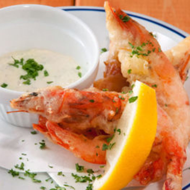 ソフトシュリンプのフリット(ビストロ オオカミ )