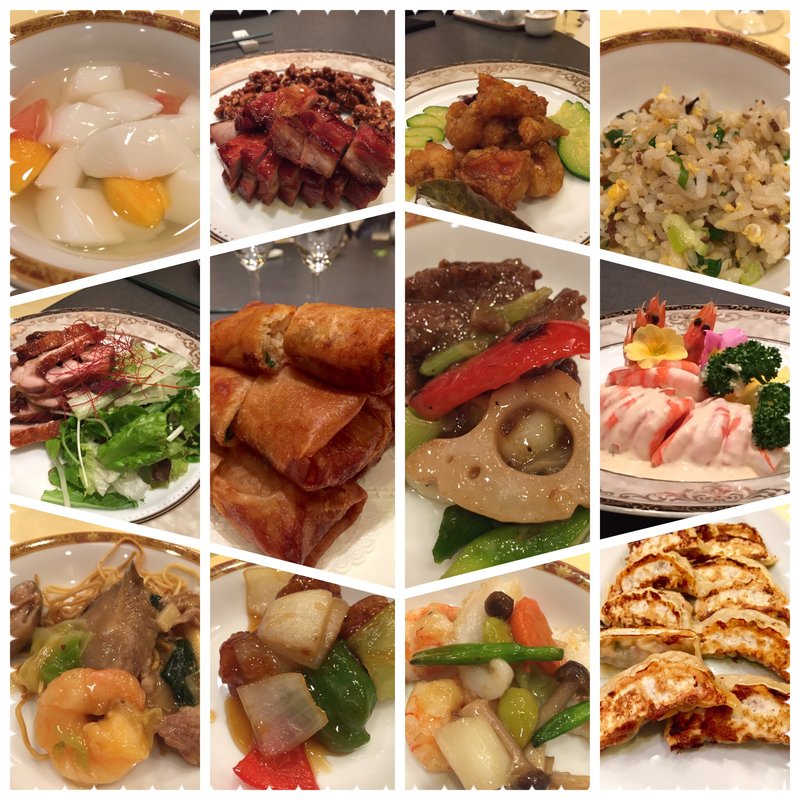 中華三昧コース(銀座アスター 三軒茶屋賓館)