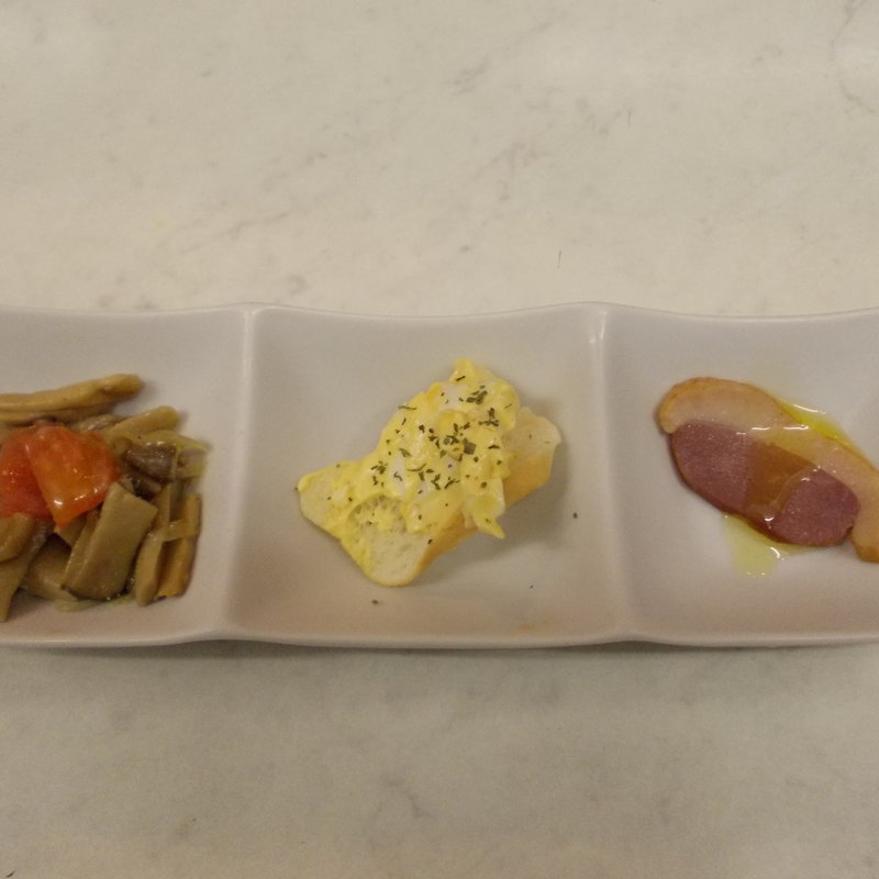 前菜3点盛り(ピッツェリア マルゲリータ )