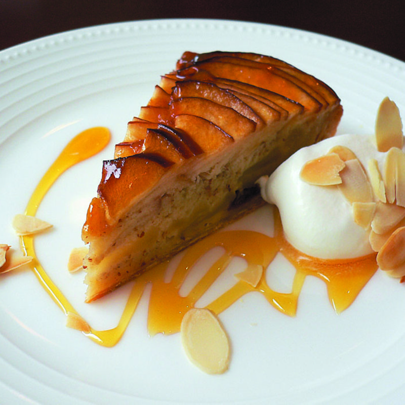 リンゴタルト(プリュスカフェ)