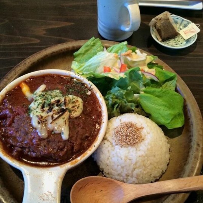 手ごね煮込みハンバーグ(アンモナイト)