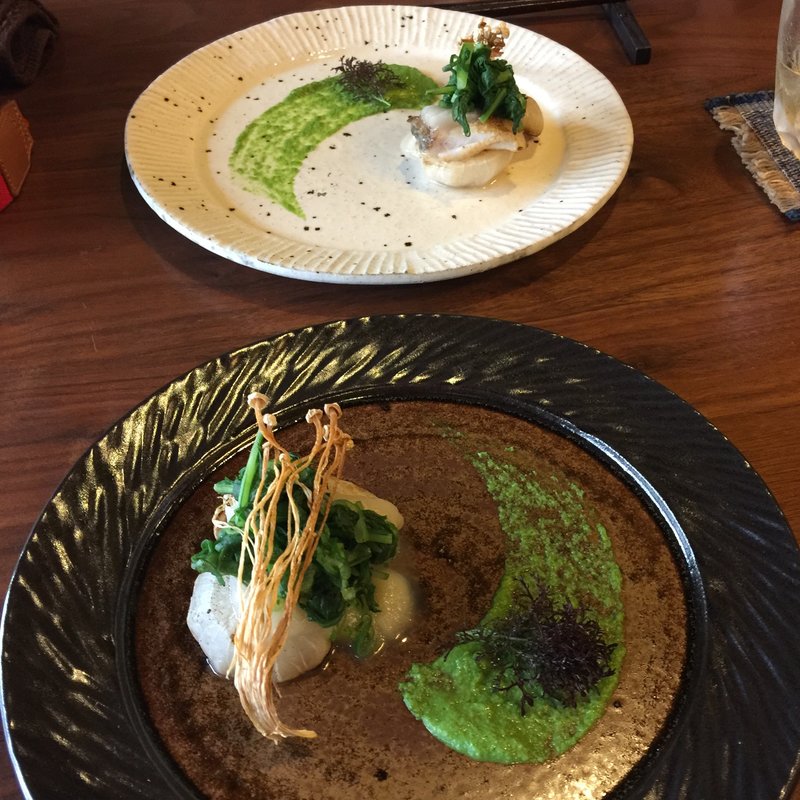 焼きカブと鱈(ささらい )