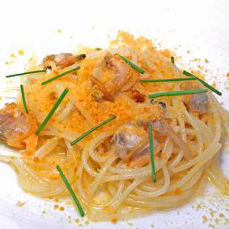 浅利とカラスミのスパゲティ(ポワソン （Poisson）)