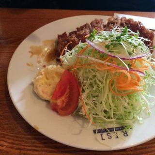 もち豚のポークカツ  （スープ・ライス付き）(レストラン・サカキ （RESTAURANT SAKAKI）)