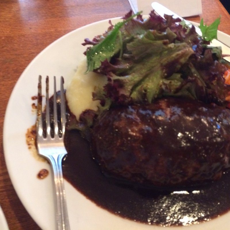 ハンバーグ（スープ、ライス付き）(レストラン・サカキ （RESTAURANT SAKAKI）)