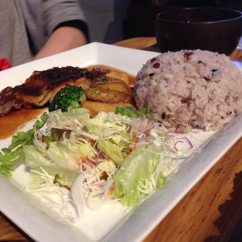 チキンステーキ(L,crew cafe)