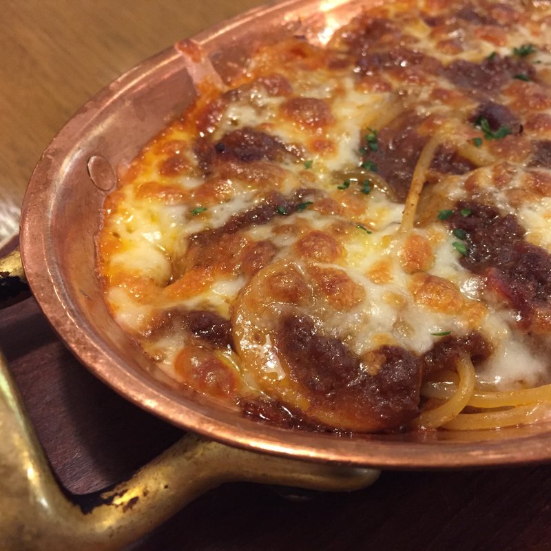 ミートスパゲティグラタン(洋麺屋ピエトロ 米子店 )
