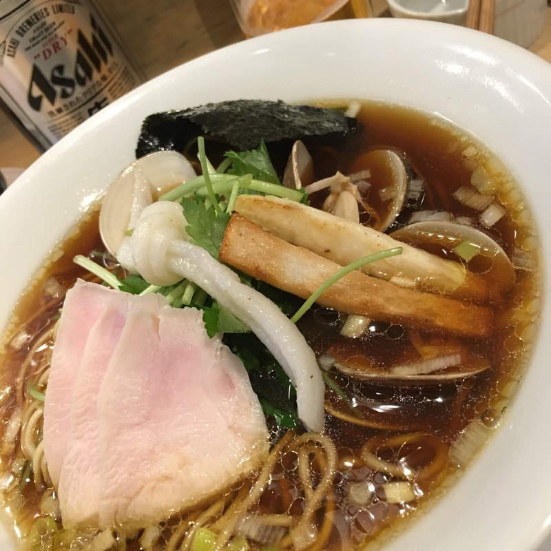 特製蛤　SOBA(むぎとオリーブ マーチエキュート神田万世橋店)