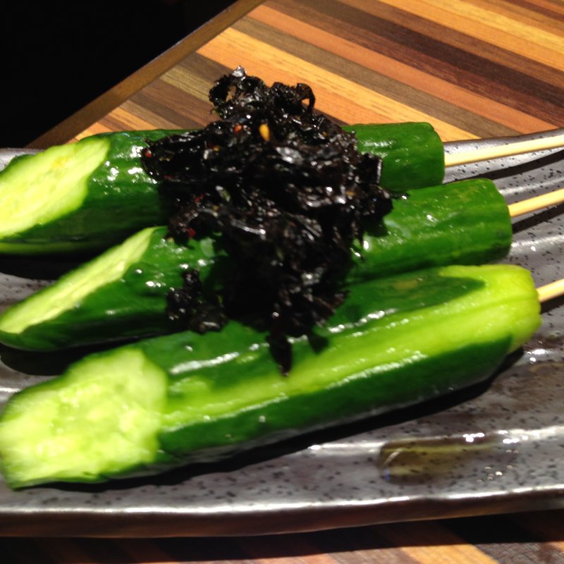 胡瓜の一本漬け(お好み焼 きじ 品川店 )