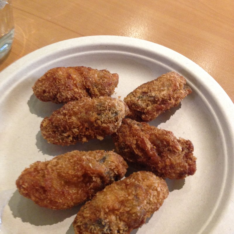 カキフライ(汁なし担担麺専門 キング軒 銀座出張所)