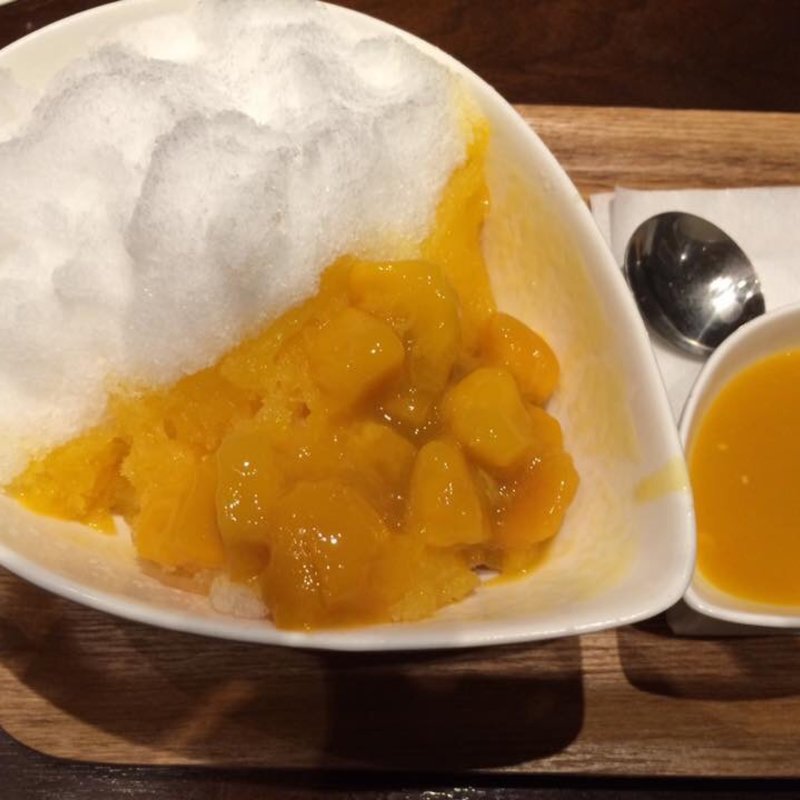 かき氷(マンゴー)(果実倶楽部)