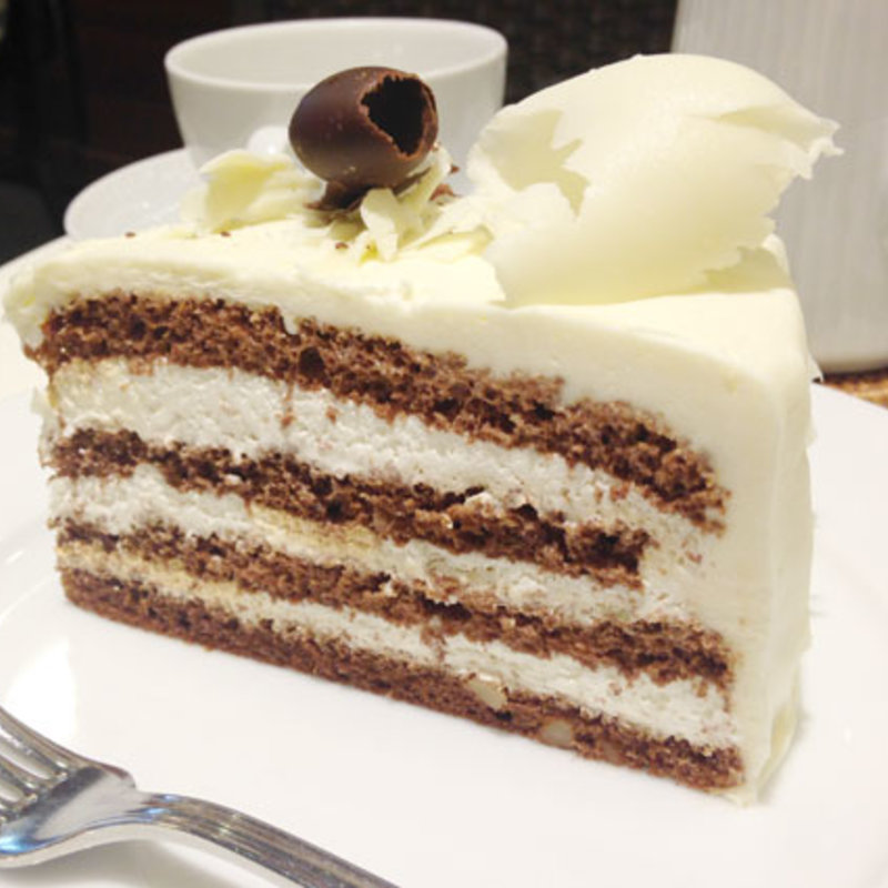 ブラック＆ホワイト チョコレートケーキ(HARBS ハーブス 六本木ヒルズ店)