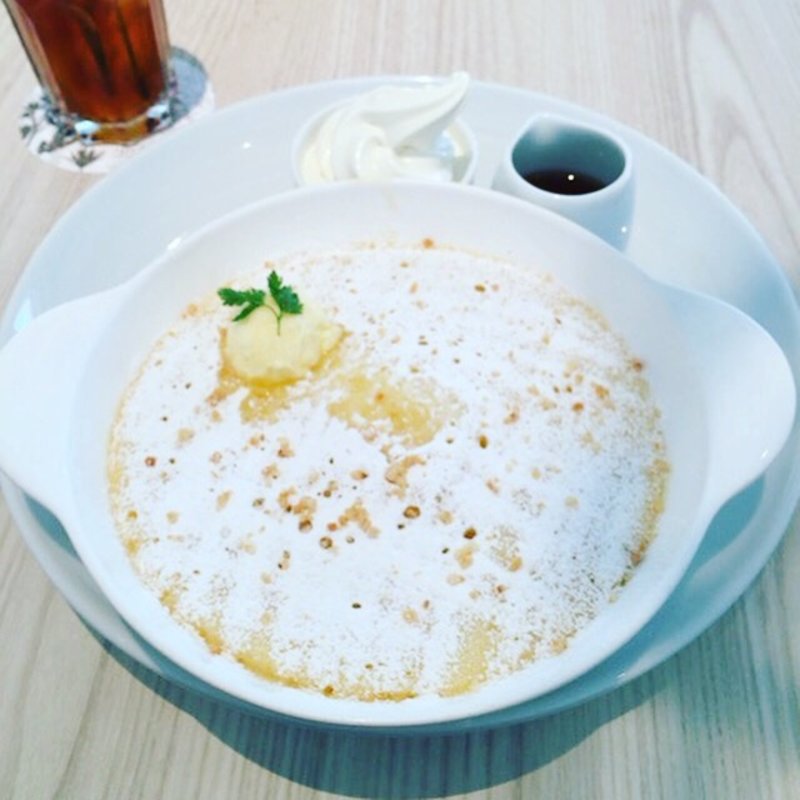 発酵バターのスチームパンケーキ(パンケーキ専門店 Butter 横浜ベイクォーター)