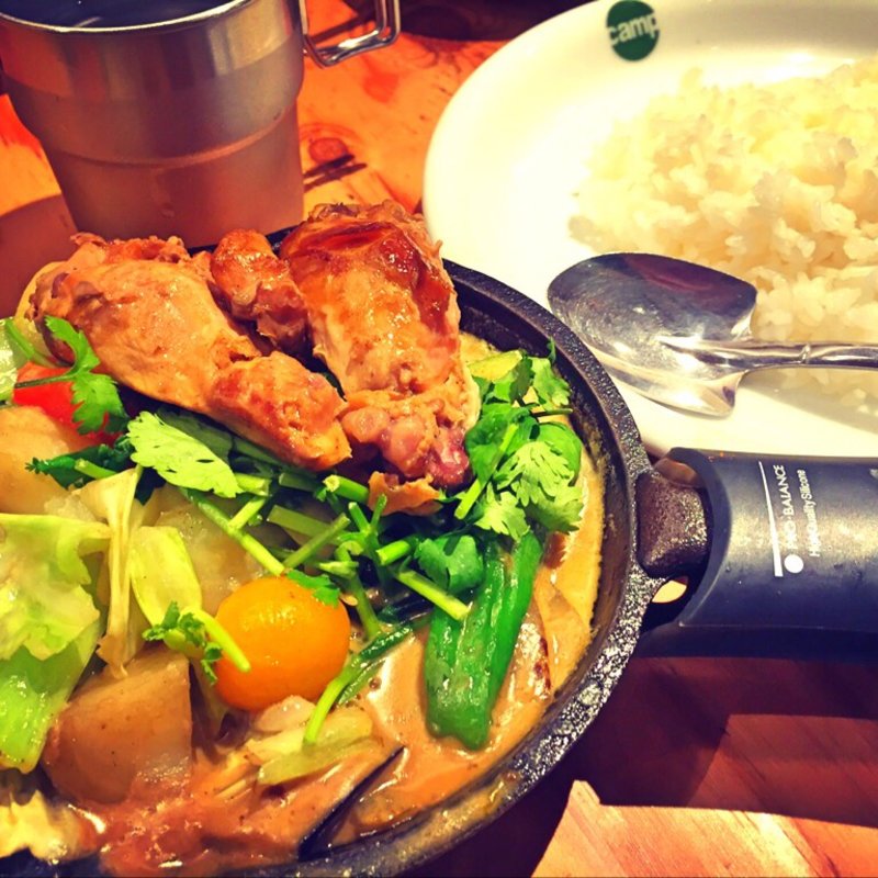 1日分の野菜カレー(野菜を食べるカレーcamp ユニモール店 （ヤサイヲタベルカレーキャンプ）)