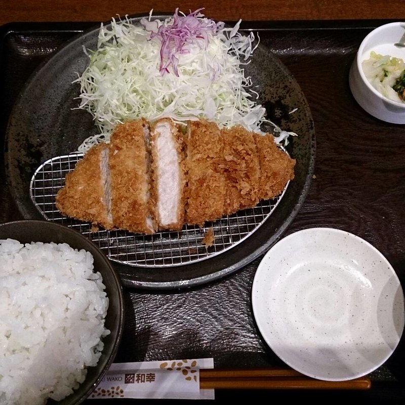 ロースかつセット(和幸 トレッサ横浜店)