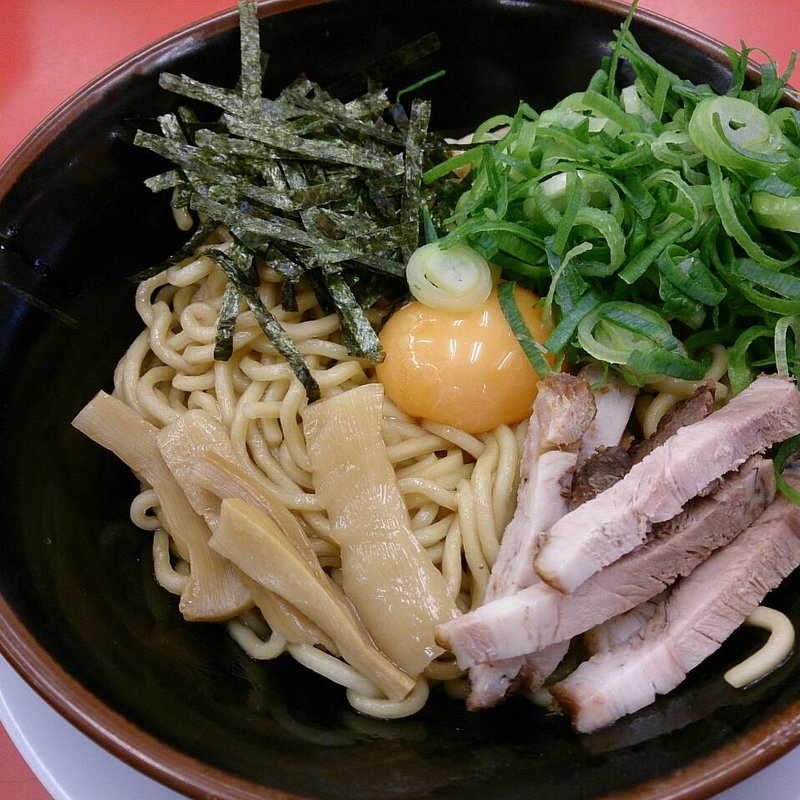 油そば(京都北白川ラーメン魁力屋 センター南店)