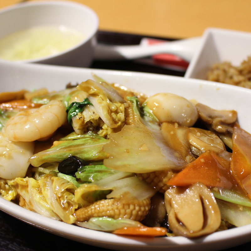 あんかけ焼きそば(赤坂 天府 モザイクモール港北店 )