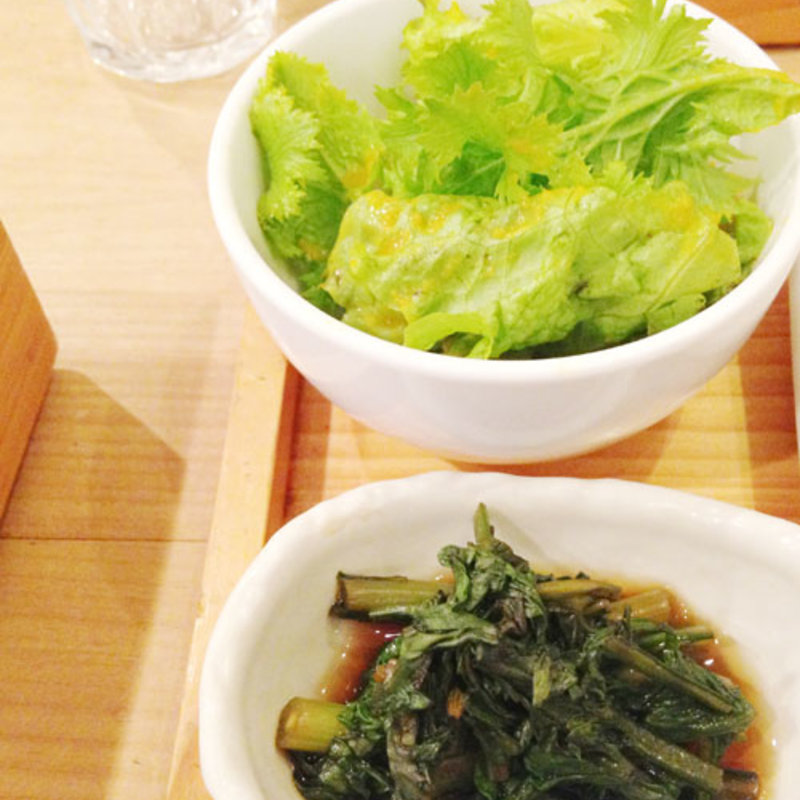グリーンサラダとおひたし(Natural Harmony Coa （ナチュラルハーモニー コア）)