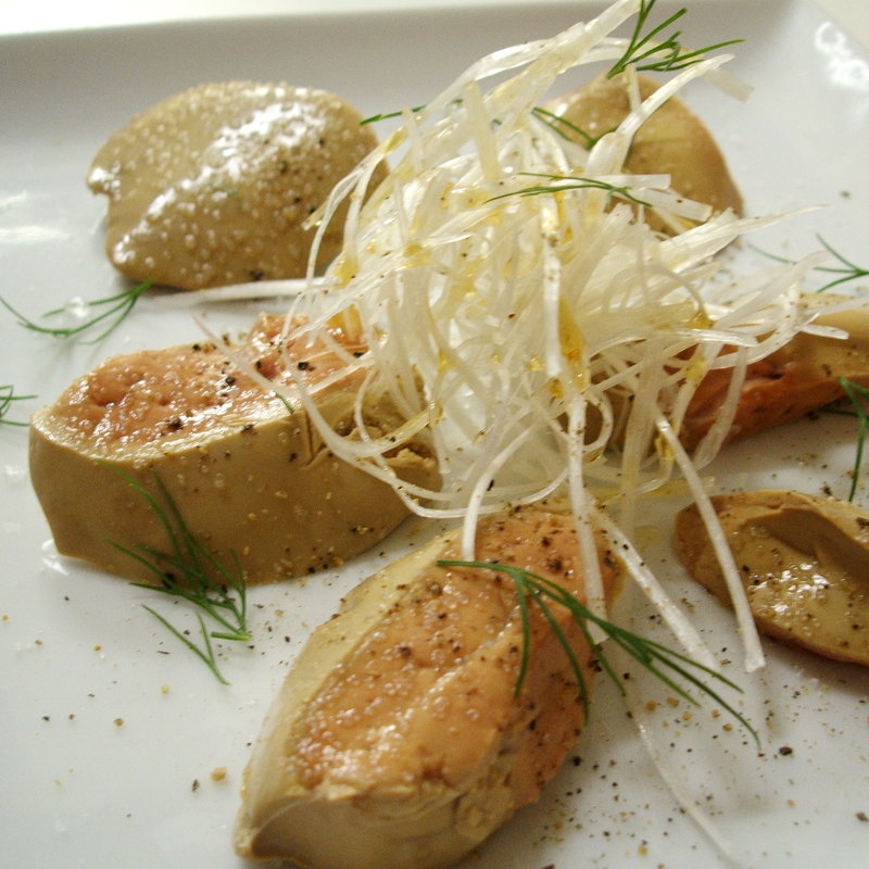 白レバーのカルパッチョ(Pollo （ヤキトリダイニング ポッロ）)