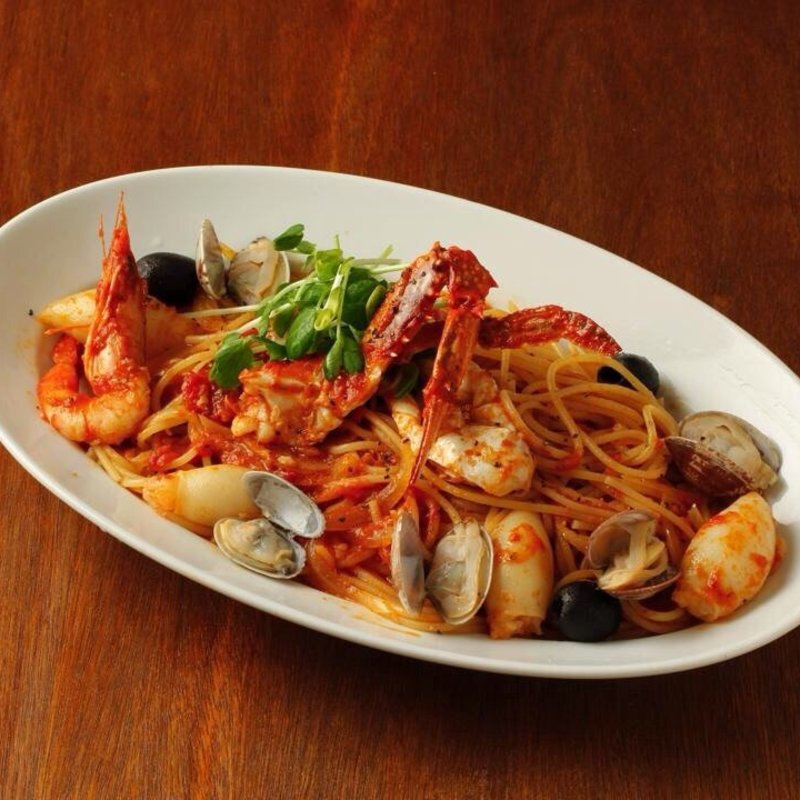 手長海老のトマトパスタ(Paddle Cafe foods & wine （Paddle Café）)