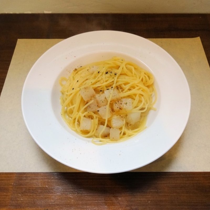 大根ペペロンチーノ(Little cucina Yume )