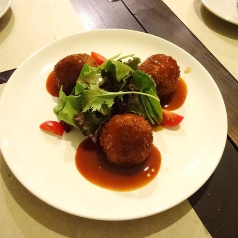 高きびとじゃが芋のズップリ(Little cucina Yume )