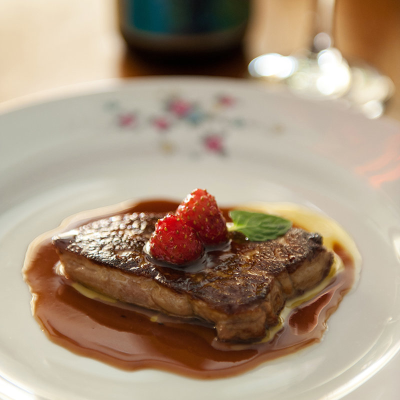 フォアグラのソテー(パピエドレ （Papier Dore ）)