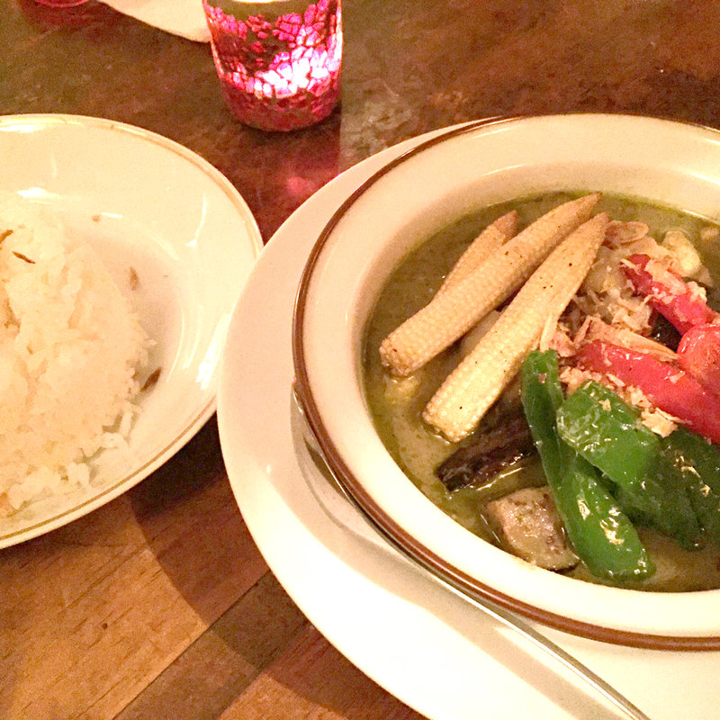 グリーンカレー(Cabe musashikoyama)