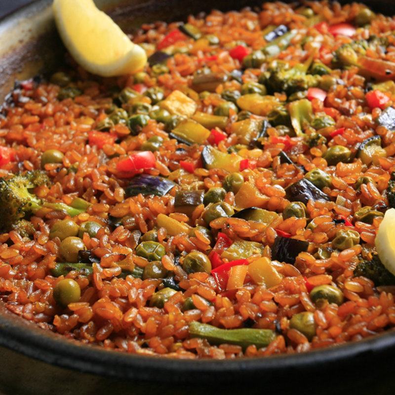 トマトと野菜のパエジャ(イル カルディナーレ 赤坂店)