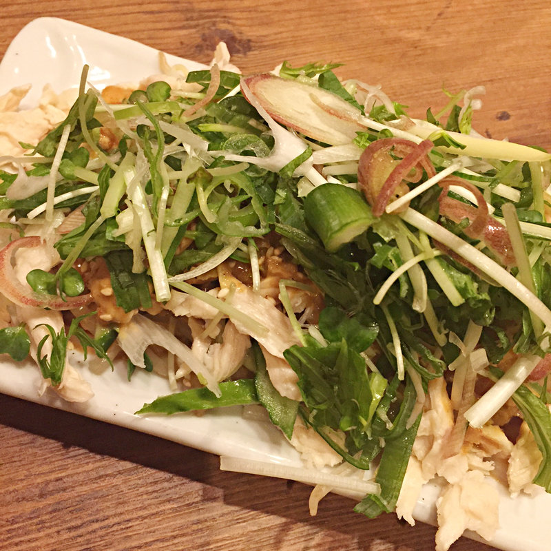 よだれ鶏(水炊き・焼き鳥 とりいちず 大井町西口店 )