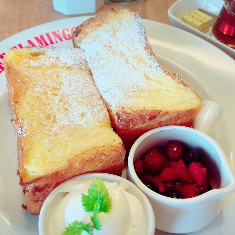 フレンチトースト(カフェフラミンゴ)