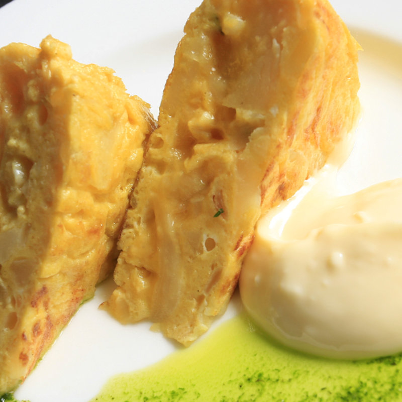 スペイン風オムレツ(イル カルディナーレ 赤坂店)