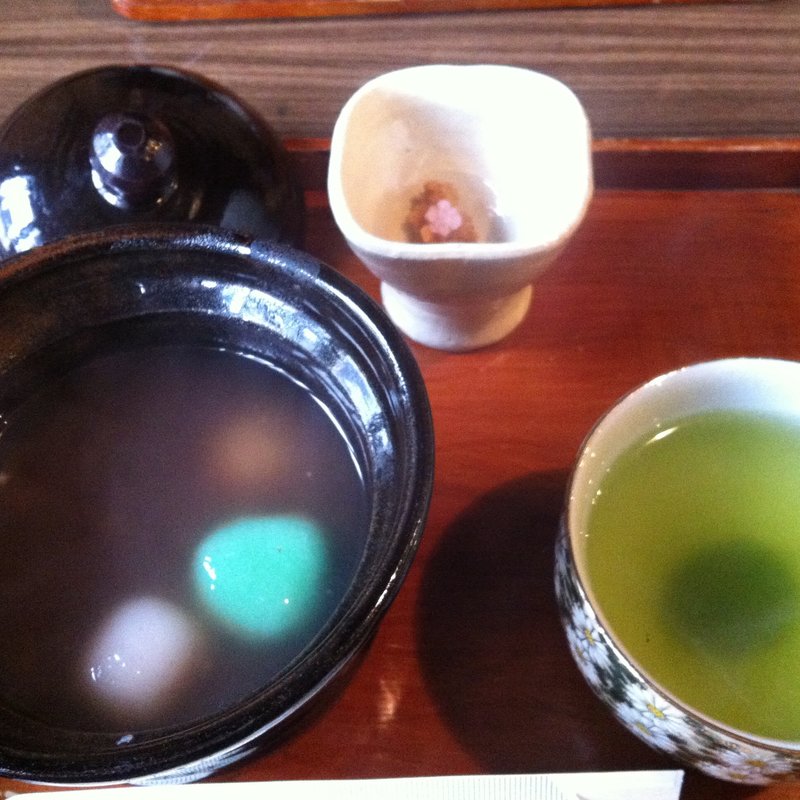 塩こうじぜんざい(カフェかぎや （カニ醤油 鑰屋(かにしょうゆ かぎや)）)