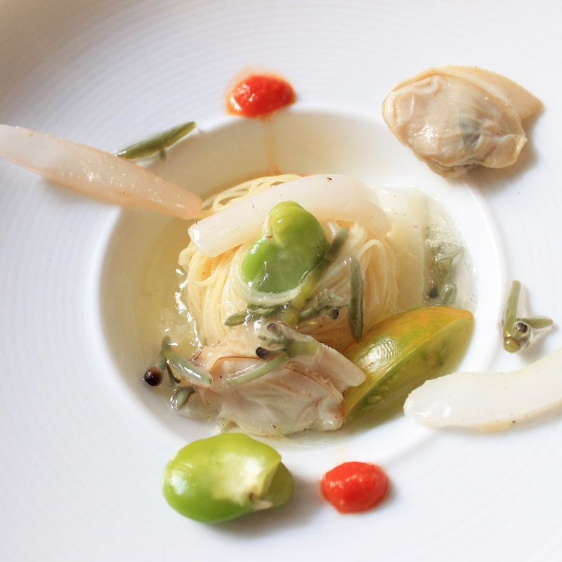 アサリ　蚕豆　トマトのパスタ(レストランパフューム （Restaurant Perfumes）)