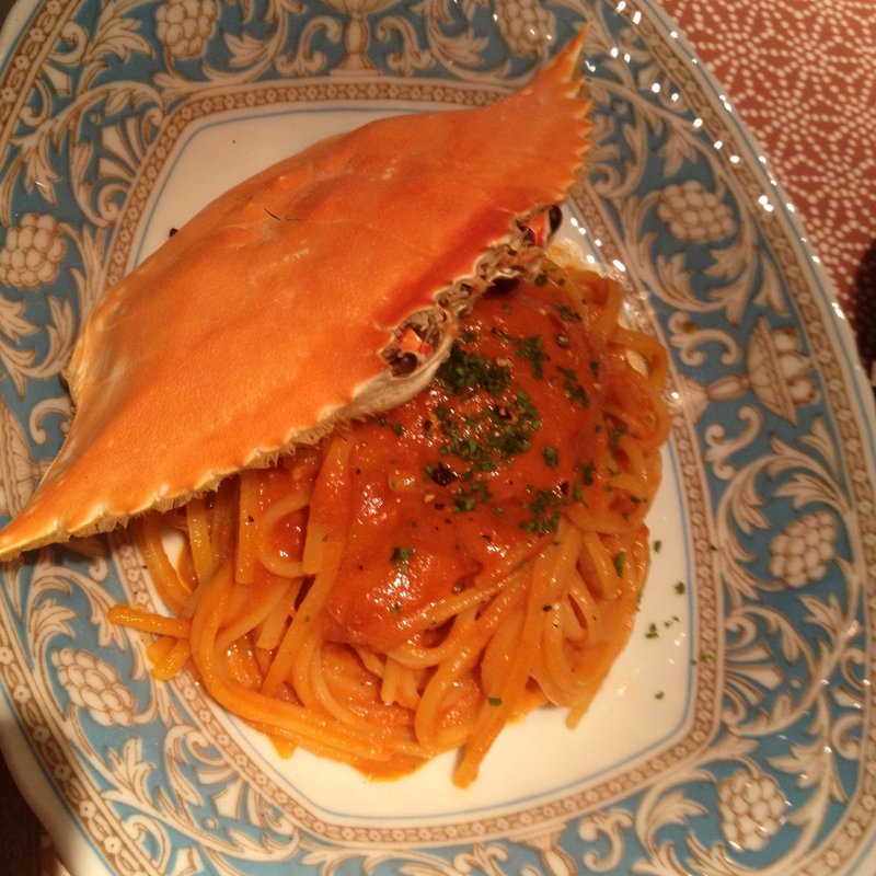 わたりがにのトマトクリームソース(PURELY)