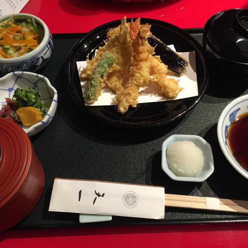 特製天丼(銀座 天一 新宿伊勢丹店)