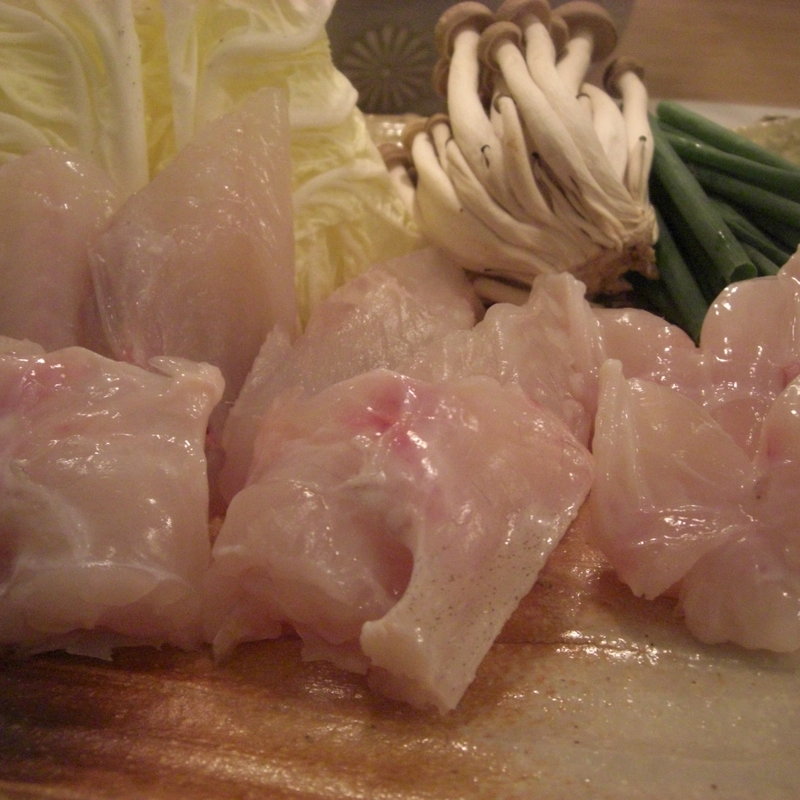 てっちり(プラチナフィッシュ KAPPO  （【旧店名】白金魚　プラチナフィッシュ ２階 ）)