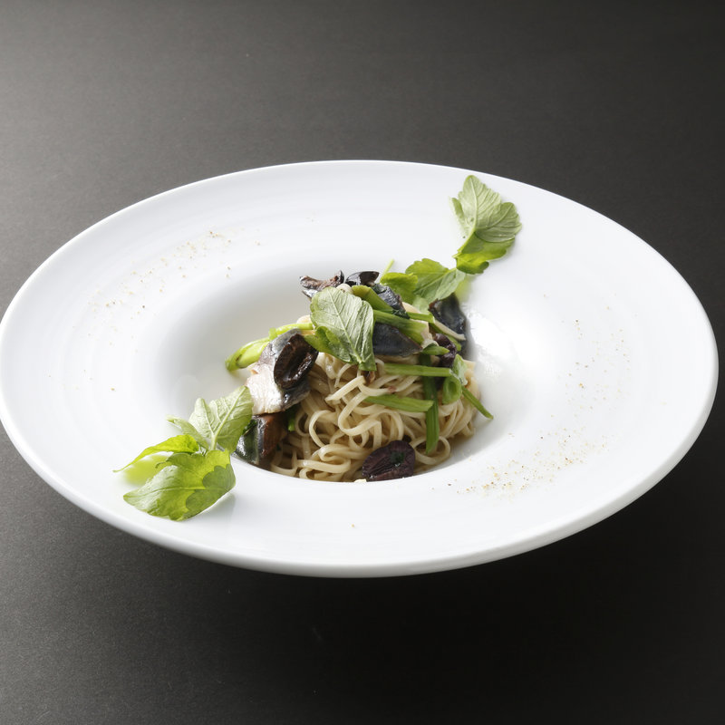 アンチョビとサバのパスタ(Ristorante Pellini Adagio 東麻布イタリアン)