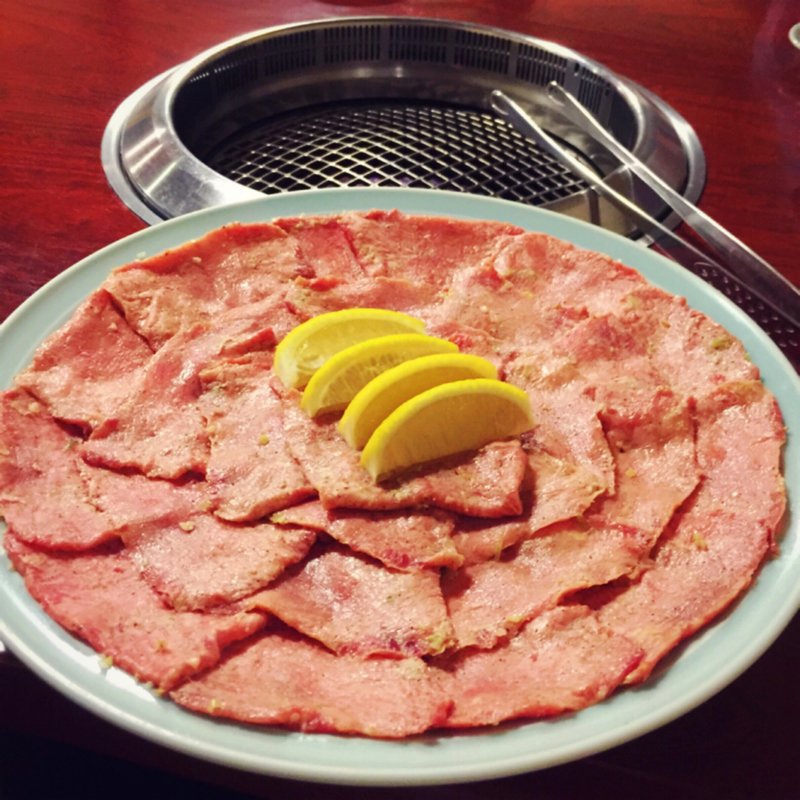 タン塩(静龍苑)