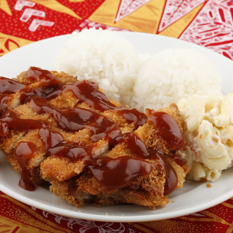 ソースチキンカツ(L&L ハワイアンダイニングカフェTOKYO （エルアンドエルハワイアンダイニングカフェトーキョー【旧店名】L＆L Hawaiian Barbecue）)