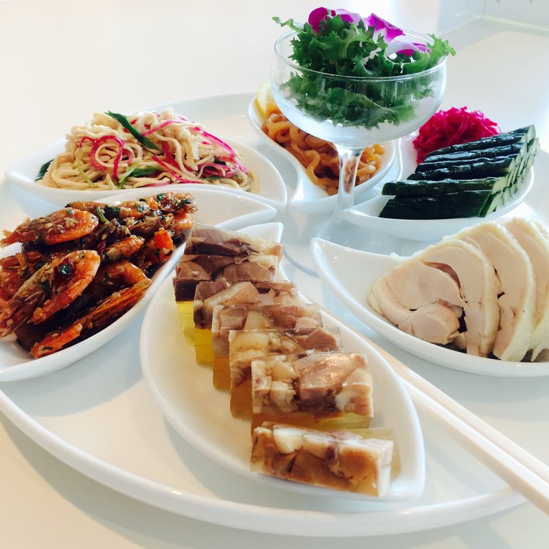 コース料理前菜(中国料理東天紅 上野店)